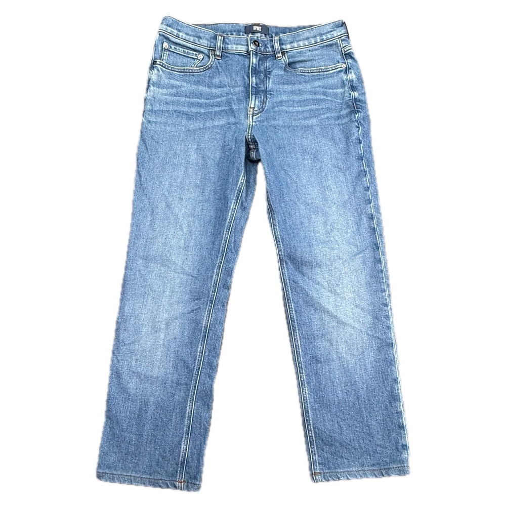 Spoke Jeans Men 32 Blue Medium Wash Straight Leg Build B Denim